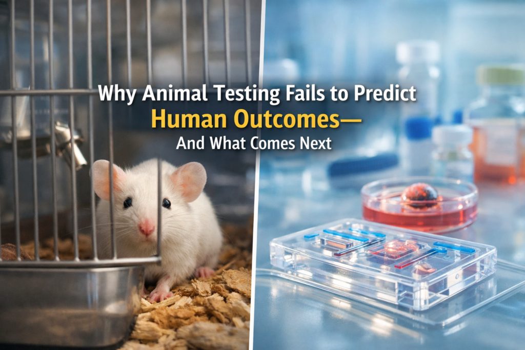 Why Animal Testing Fails to Predict Human Outcomes and What Comes Next
